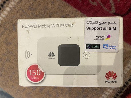 Jeddah, Electronics, SAR 180,  Huawei Mobile WiFi E5577C &ndash; Brand New &ndash; Supports All SIM Cards