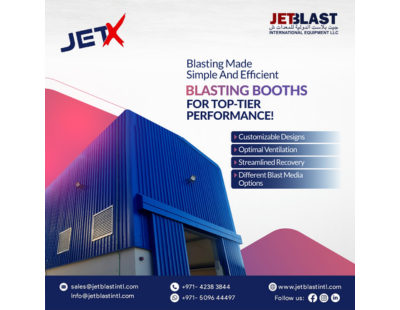 Dubai, Machinery, AED 1,  Blast Booth Manufacturer & Supplier In UAE | Jetblast International