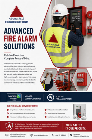 Dammam, Technical, Fire Alarm System, Supply, Installation & Maintenance Services In Dammam