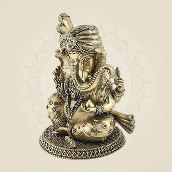 Noida, Collectibles, INR 4610,  Elegant Brass Ganesha Idol For Home Décor & Pooja