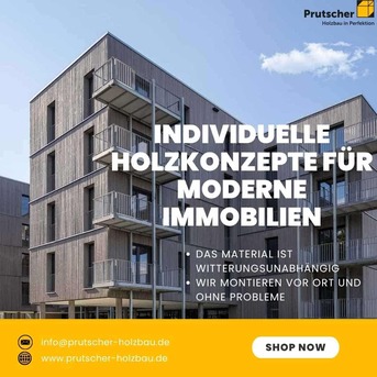 Berlin, Construction, Individuelle Holzkonzepte Für Moderne Immobilien