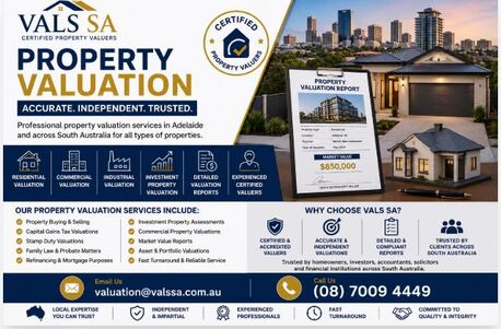 Sydney, Real Estate, Property Valuation Services Adelaide | Certified Property Valuers SA
