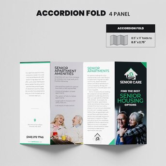 Los Angeles, Printing, Print Accordion Fold Brochures From PrintMagic