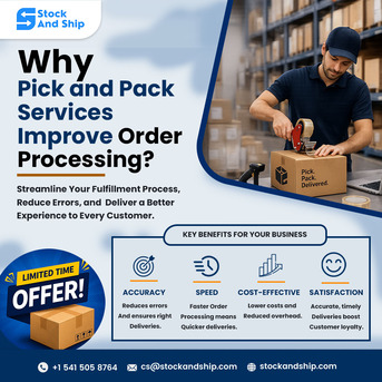 New York, Logistics, Reliable Pick & Pack Services For Faster Order Fulfillment