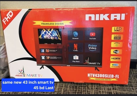 Manama, Electronics, BHD 45,  Same New 43 Inch Smart Tv 45 Bd Last Msg 3670 8372 Wts Ap No Call