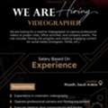 Urgently Required Videographer In Riyadh