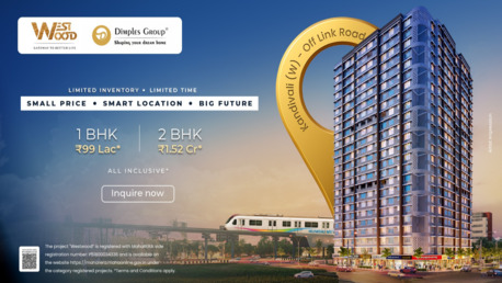 Mumbai, Apartments, Flats, Houses & Villas, Furnished,  3 BR,  1400 Sq. Meter,  Luxury 2 & 3 BHK Apartments In Kandivali West By Dimples Group