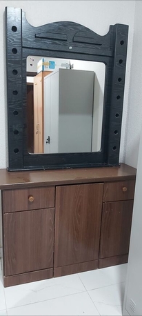 Khobar, Household Items, SAR 100,  Dressing Table , Storage Cabinet For Urgent Sale