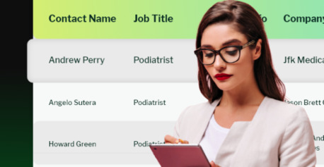 New York, Business, Verified Podiatrist Email List For Targeted Healthcare Outreach
