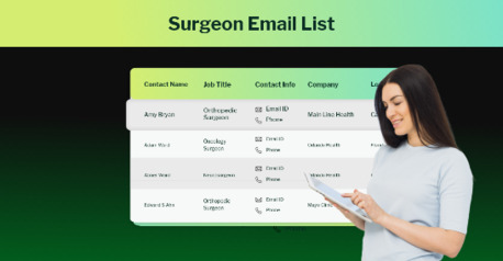 London, Business, Verified Surgeons Email List For Targeted Medical Outreach Leads