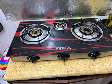 Al Shemaysi, Household Items, SAR 400,  Impex 3 Burner Stove And Cylinder