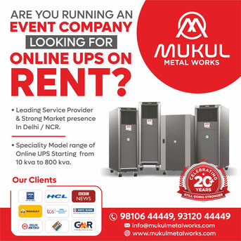 New Delhi, Equipment Rental, Dependable UPS Rental Solutions Across Delhi NCR