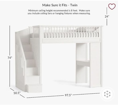 Dammam, Furniture, SAR 5500,  Used Potter Barn Beds Bunk For Sale. I Have 2 Bunk Beds From Potter Barn In Perfect Condit