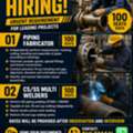 Piping Fabricators / CS/SS Multi Welders
