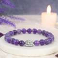 INR 999,  Buy AstroGuruji's Amethyst Bracelet Online For Positive Energy