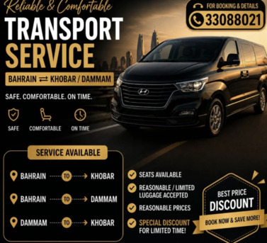 Manama, Travel, Providing Services From A 12 Seater Hyundai H1