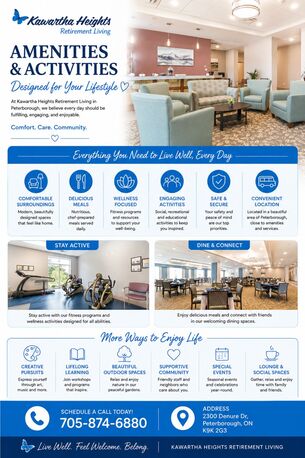 Toronto, General, Discover Comfortable Retirement Living In Peterborough