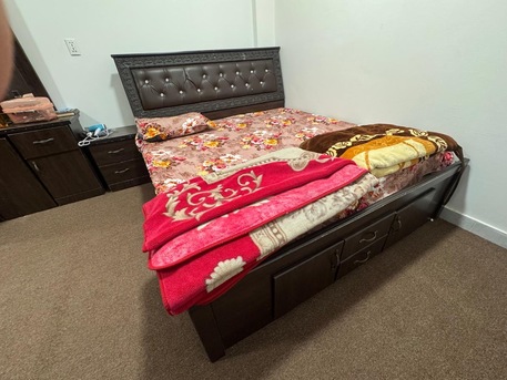 Khobar, Furniture, SAR 800,  FOR SALE &ndash; Elegant Bedroom Furniture Set ✨