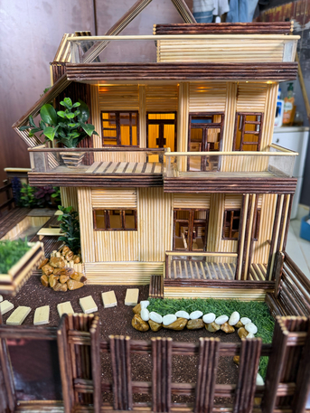 Riyadh, Appliances, SAR 4500,  Handmade Wooden House &ndash; Premium Craft For Home Decor