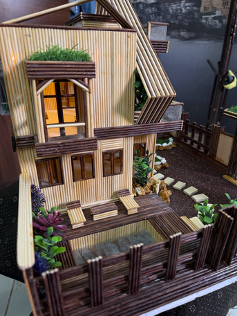 Riyadh, Appliances, SAR 4500,  Handmade Wooden House &ndash; Premium Craft For Home Decor