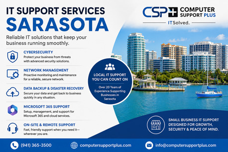 New York, Computer, IT Support Services In Sarasota