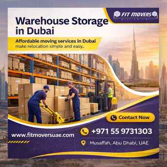 Dubai, Relocation, Warehouse Storage In Dubai | Fitmoversua
