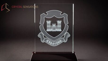 New York, Business, Stunning Custom Glass Engraving For Corporate Gifts