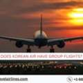 Does Korean Air Have Group Flights?