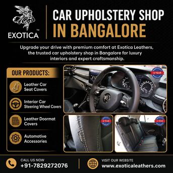 Bangalore, Auto Parts, Car Upholstery Shop In Bangalore