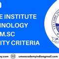 VIT Online M.sc Eligibility Criteria