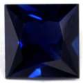 USD 742,  0.55 Cts. Intense Sapphire Gem Square, AAAA Quality