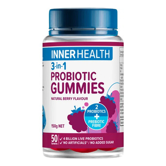Sydney, Health & Beauty Items, AUD 22,  Buy Inner Health 3-in-1 Probiotic 50 Gummies | HealthSupplements
