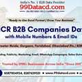 Get Verified Delhi NCR Companies List With Contact Details
