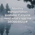 Transportation Available