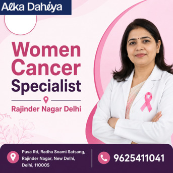 New Delhi, Health, Women Cancer Specialist Rajinder Nagar Delhi | Dr Alka Dahiya
