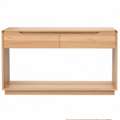 Functional Timber Consoles Table That Fit Entry Spaces