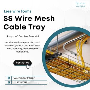 Coimbatore, Electronics, INR 300,  SS Cable Tray Manufacturer In India - LessWireForm