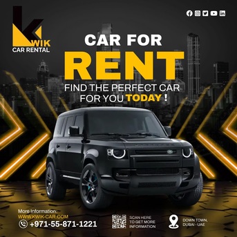 Dubai, Automotive, Defender For Rent In Dubai | Luxury SUV Rental By Kwik Cars