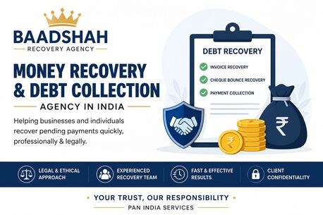Mumbai, Business, Money Recovery Agency | Debt Collection Agency India - Baadshah Recovery Agency