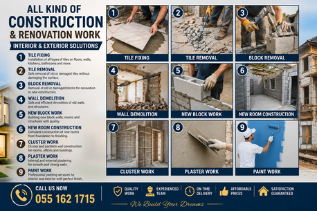 Riyadh, Construction, 💜Professional Construction Remodeling And Renovation Services💚0551621715