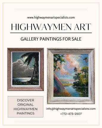 Melbourne, Collectibles, Usd 4552,  Original Florida Highwaymen Paintings & Vintage Landscape Art