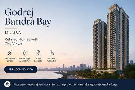 Mumbai, Real Estate For Sale, 3 BR,  Godrej Bandra Bay Mumbai &ndash; Refined Homes With City Views