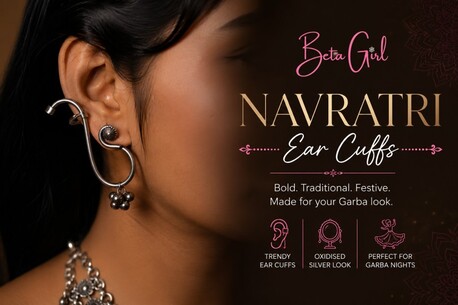 New York, Jewelry, Buy Designer Navratri Ear Cuffs Online | The Beta Girl