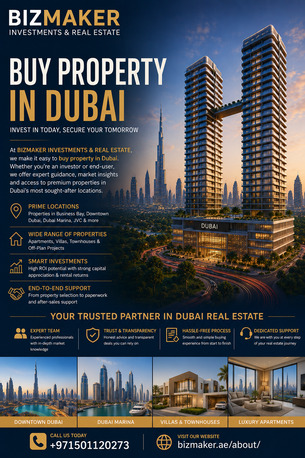 Sharjah, Real Estate, Buy Property In Dubai With Trusted Real Estate Experts | BIZMAKER UAE