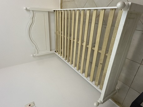 Al Rakah Al Shamaliyah, Furniture, SAR 250,  Single Bed With Mattress 120 Size IKEA