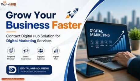 New York, Business, Grow Your Business Faster &ndash; Contact Digital Hub Solution For Digital Marketing Services