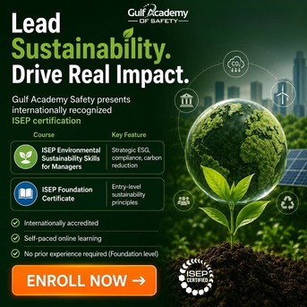 Dubai, Lessons Offered, ISEP Environmental Skills For Managers &ndash; Enrol