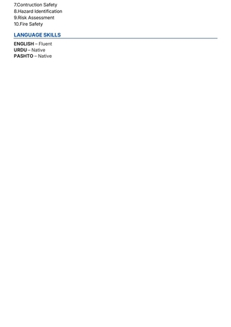Islamabad, Job Seekers, HSE Officer
