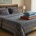 INR 1499,  Handloom Bedsheets Online India &ndash; Soft Cotton & Premium Designs | Theindiglobal