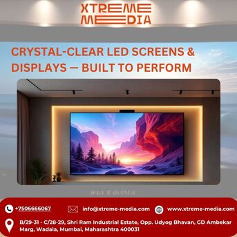 Mumbai, Electronics, Crystal-Clear LED Screens & Displays &mdash; Built To Perform